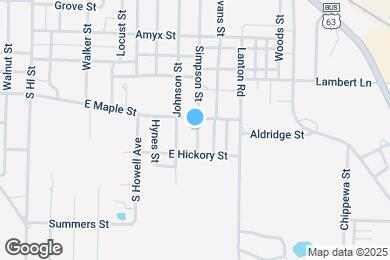 Map image of the property - 609 Simpson St