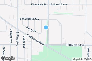 Map image of the property - 4171 S Clement Ave