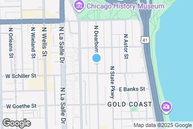 Map image of the property - 1430 N Dearborn St