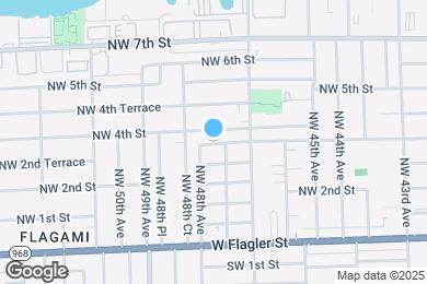 Map image of the property - 4763 NW 3rd St