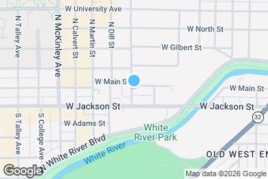 Map image of the property - 1413 W Main St