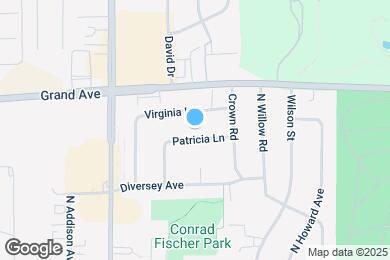Map image of the property - 15W644 Patricia Ln