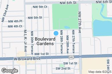 Map image of the property - 300 NW 28th Way