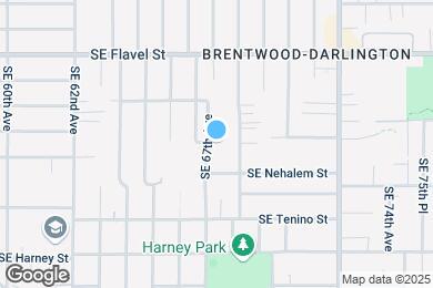 Map image of the property - 7910 SE 67th Ave
