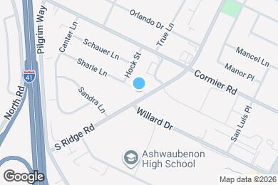 Map image of the property - 2342 S Ridge Rd