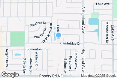 Map image of the property - 1773 Eaton Dr