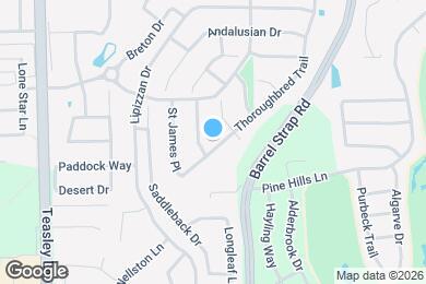 Map image of the property - 6216 Thoroughbred Trail