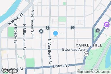 Map image of the property - 1303 Cass