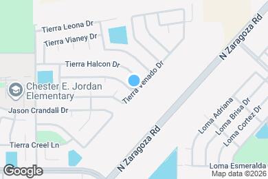 Map image of the property - 14169 Tierra Delfin Dr