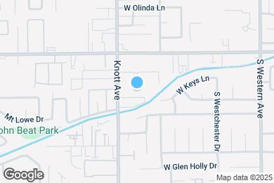 Map image of the property - 644 S Knott Ave
