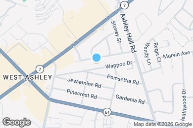 Map image of the property - 1630 Wappoo Dr
