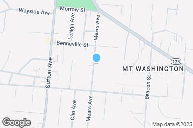 Map image of the property - 1800 Mears Ave