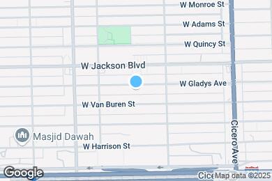 Map image of the property - 5045 W Gladys Ave
