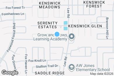 Map image of the property - 7707 Foxwaithe Ln