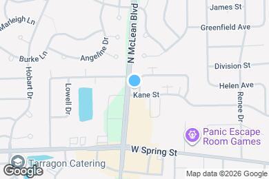 Map image of the property - 1114 Manchester Ct