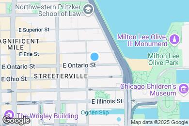 Map image of the property - 433 E Ohio St