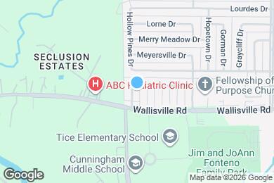 Map image of the property - 5616 Hollow Pines Dr