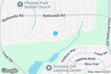 Map image of the property - 2800 Carolina Rdg
