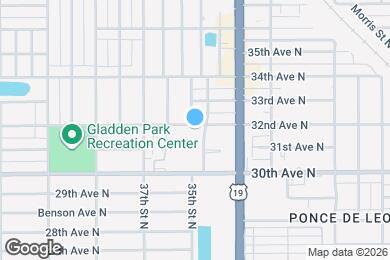 Map image of the property - 3460 32nd Ave N