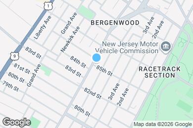 Map image of the property - 8508 John F. Kennedy Blvd