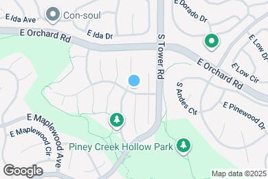 Map image of the property - 18327 E Lake Ave