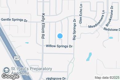 Map image of the property - 6410 Walnut Springs Dr