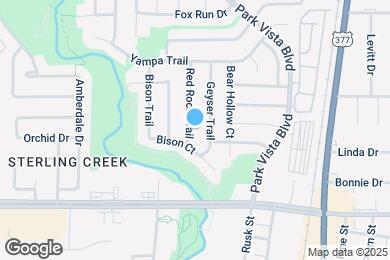 Map image of the property - 6712 Red Rock Trail
