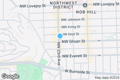 Map image of the property - 2291 NW Glisan St