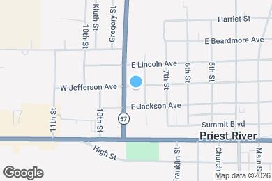 Map image of the property - 34 E Jefferson Ave