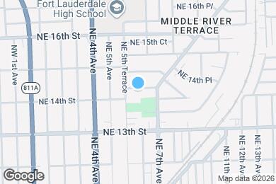 Map image of the property - 540 NE 14th Ct