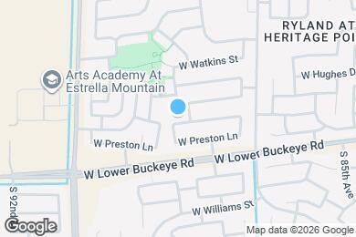 Map image of the property - 8830 W Toronto Way