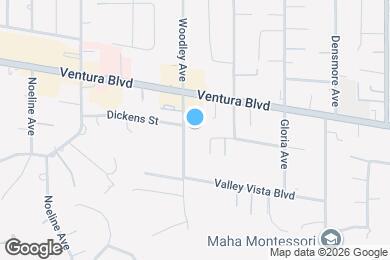 Map image of the property - 4604 Woodley Ave