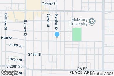 Map image of the property - 1641 Marshall St