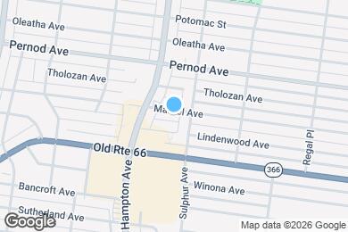 Map image of the property - 5816 Mardel Ave