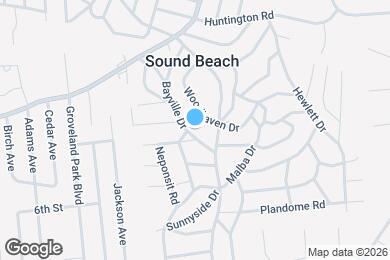 Map image of the property - 23 Bayville Dr