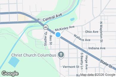 Map image of the property - 82 1/2 N Hinman St