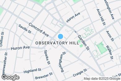 Map image of the property - 159 Concord Ave