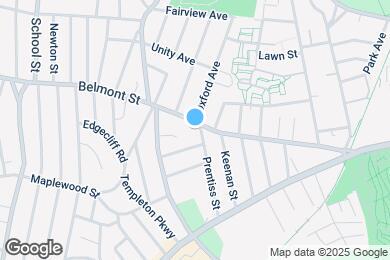 Map image of the property - 86 Prentiss St