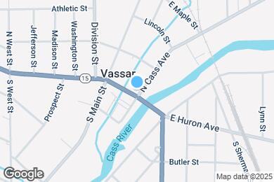 Map image of the property - 195 E Huron Ave
