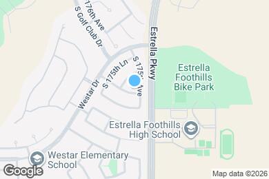 Map image of the property - 17514 W Ocotillo Ave