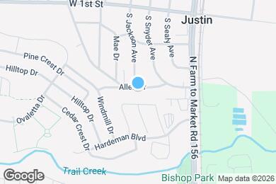 Map image of the property - 319 Allen Dr