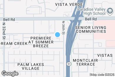 Map image of the property - 16634 N 35th Way