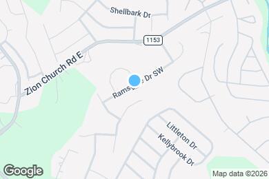 Map image of the property - 1029 Ramsgate Dr SW