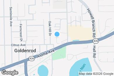 Map image of the property - 7503 Aloma Pines Ct