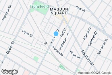 Map image of the property - 303 Lowell St