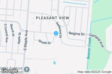 Map image of the property - 338 Shade Dr