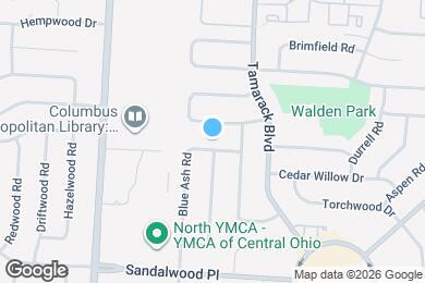 Map image of the property - 1722 Blue Ash Pl