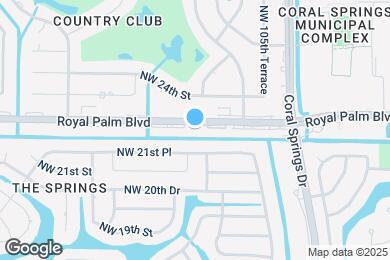 Map image of the property - 10802 Royal Palm Blvd