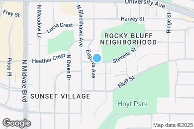 Map image of the property - 411 Eugenia Ave