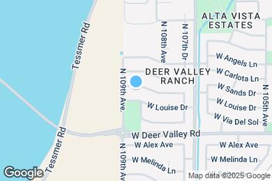 Map image of the property - 10853 W Sands Dr